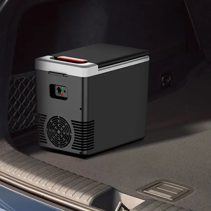 10L Mini Refrigerator For Car Home Travel Refrigerator 12V 220V Auto Freezer Cooler & Warmer Electric Car Fridge Portable Icebox EU Plug
