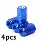 4PCS Colorful Car Accessories Car Tire Valve Cap For Leapmotor Leap T03 C11 C01 C16 T03 S01 B01 B10 C10 C16