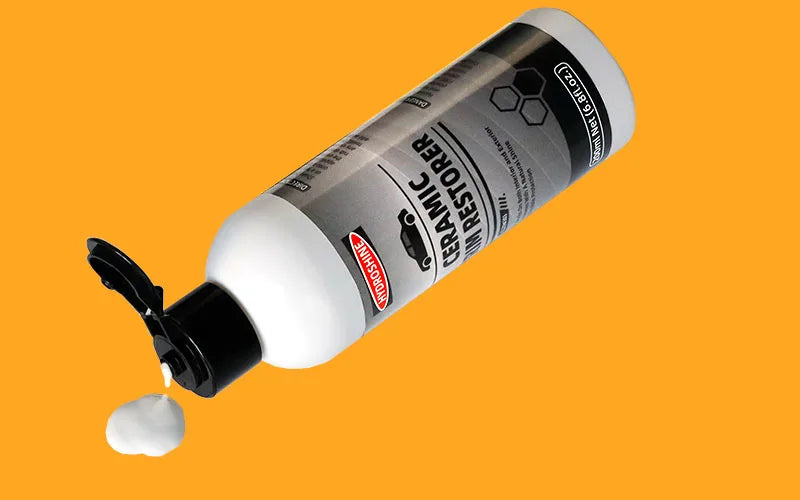 Hydroshine Ceramic Trim Restorer Gel Plastic Vinyl Plastic Rubber Dressing Interior Detailer Leather Care Protect Car Care
