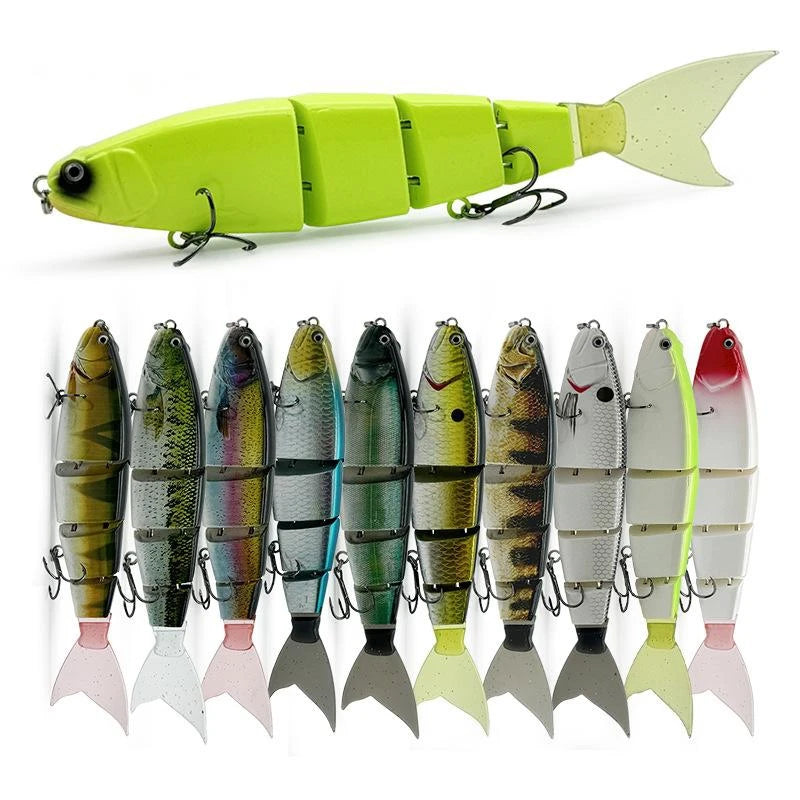 11.5cm/18.5g Balam Glide Bait Catfish Joint Giant Hard Bait Swimbait for Pike Bass Saltwater Glide Bait Leurre De Pêche