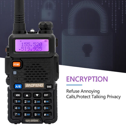 1/2PCS Baofeng UV 5R 5W 8W Walkie Talkie Portable Ham CB Radio Dual Band VHF UHF FM Transceiver Two Way Radio UV82 S9 K5 Plus