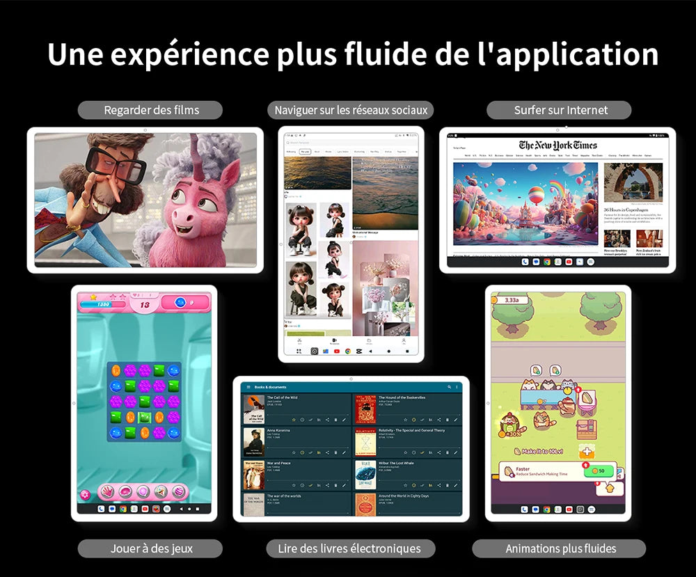 Teclast T65 Android 16 Tablet 13.4 inches 120Hz Max. 26GB RAM 256GB ROM T7280 8 cores 1920x1200 4G LTE 13MP + 5MP 10000mAh