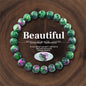 8mm Natural Stone Beaded Bracelets For Women Men Bring Wealth Love Energy Protection Crystal Beads Bracelets Meditation Jewelry
