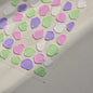Line Flower Powder Blusher Love Heart High Quality Jelly Series Adhesive Nail Sticker Nail Art Decoration Decals Design T-2830