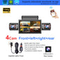 4K 4CH Hidden Dash Cam with APP Night Vision Motion Detection 24/7 Parking Monitor G-Sensor Loop Recording WDR Blackbox Car DVR