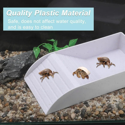 Turtle Bathing Pool Feeding Dish Durable Reptile Water Bowl for Box Turtles Frogs and Pets Easy to Clean Habitat Accessory