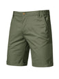 2025 Men's Solid Color Casual Short Pants Beach Breathable Comfortable Straight Short Trousers Hawaiian Holiday Men'S Pants 3XL