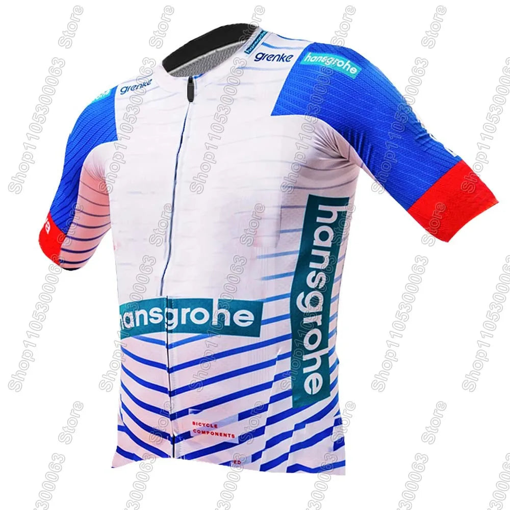 Boraful Hansgrohe 2026 Primož Roglič Cycling Jersey Set Slovenia Clothing Men's Kit Road Bike Shirts Suit Bicycle Bib Shorts M
