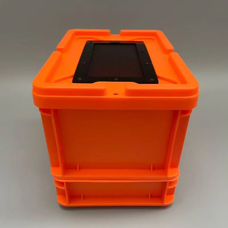 Cherry Cockroach Breeding Box Dubia Roach Cricket Breeding Container with Thermometer Small Insects Box Insect Enclosure Habitat