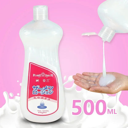 500ml 300ml 200ml Simulated Semen Lubricants For Couples penetrate Vagina Anal Adult Sex producat Milky White anal sex gay