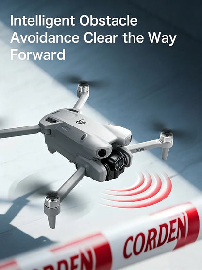 GT50 RC Drone Professional 4K HD Dual Cameras UAV Intelligent Obstacle Avoidance Dron Optical Flow Hovering Quadcopter Kid Gifts