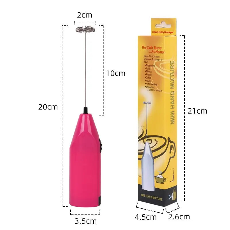 Electric Milk Frother Handheld Egg Beater Foamer Coffee Maker Electric Blender Mixer Mini Portable Blender Kitchen Tools