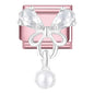 Pink Color Y2K Butterfly Star Bow Rabbit Heart Pendant Italian Charm Links Fit 9mm Stainless Steel Bracelet DIY Making Gifts