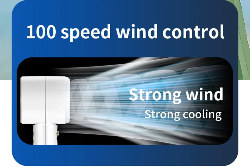 100 Speed High-speed Handheld Fan Usb Rechargeable Mini Portable Charging Turbo Fan Desktop Small Fan Outdoors Travel