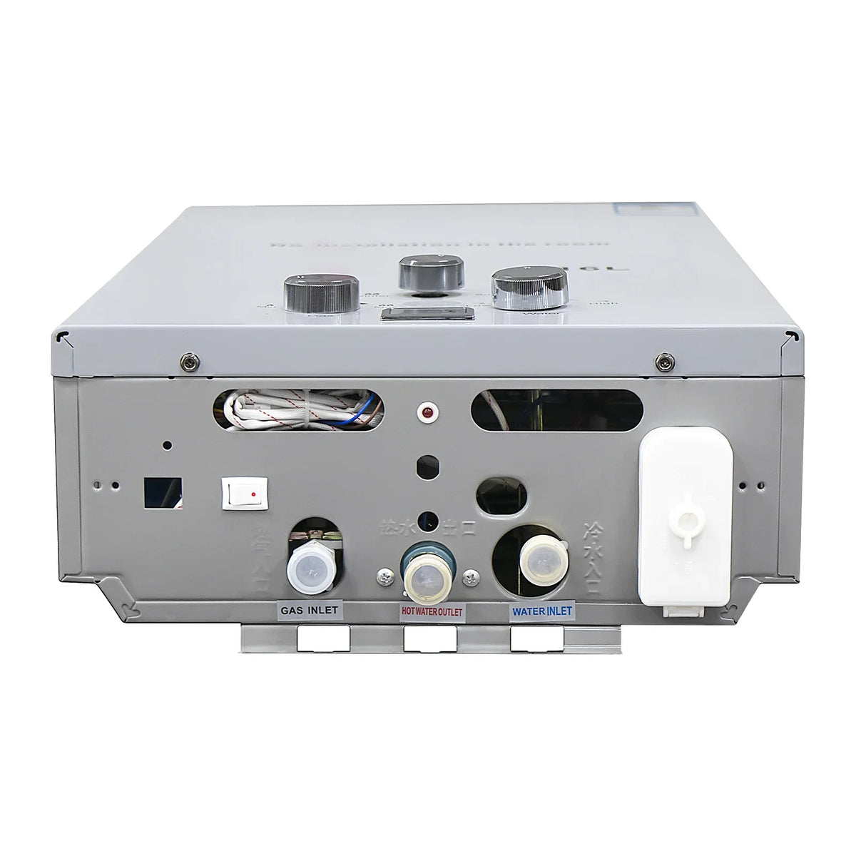 VEVOR liquefied petroleum gas water heater 6L 8L 10L 12L 16L 18L liquefied petroleum gas propane butane white water heater