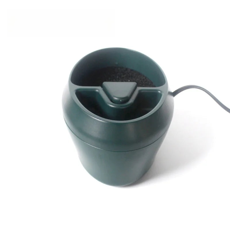 Reptile Water Dispenser Fountain Waterbowl with Food Storage Container Terrariums Accessories Feeding Supplies for Pet Chameleon
