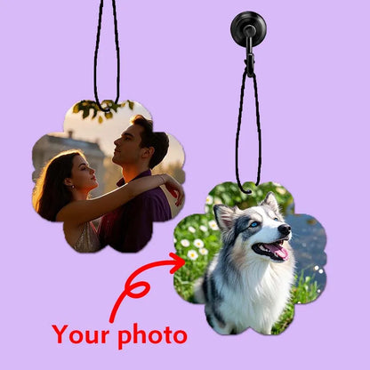 30pcs Customized Personalized Photo Car Air Freshener Paper Fragrance Chips, Creative Custom Gift Car Decoration