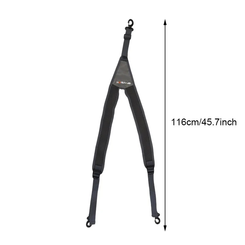 Hiking Strap Ergonomics Back Bear Polyamide Breathable Straps For Running Adjustable Buckle Outdoor Camping Accessories NEW