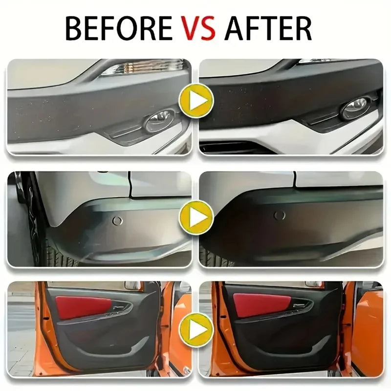 150G Heavy-Duty Car Plastic Renovator Wax - Fast-Acting Scratch Repair, Restores & Protects Car Bumpers, Interiors, Dashboard