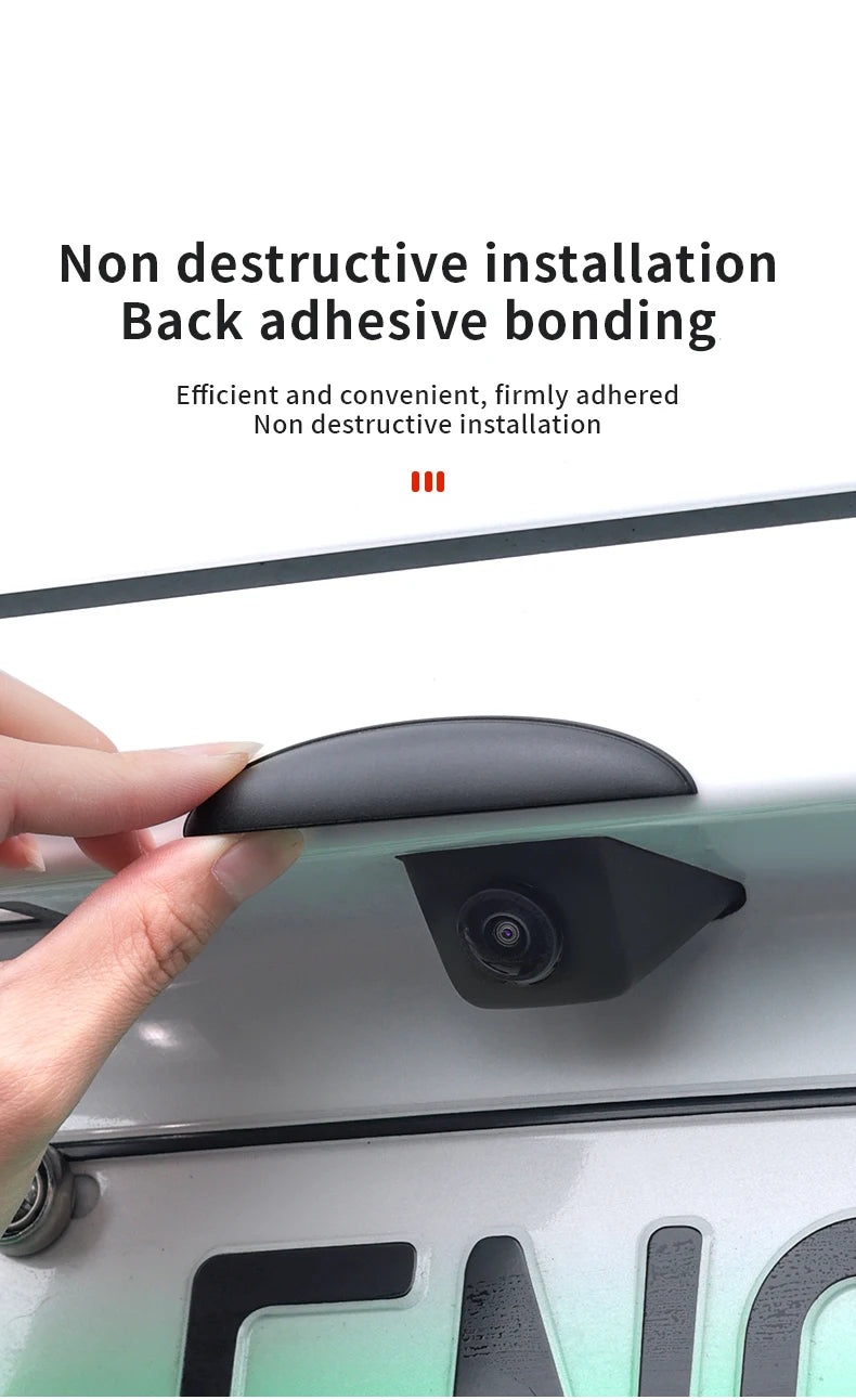 Car Reversing Rear Camera Rain Cover ABS Rain-Proof Car Reverse Camera Rain Shade Cover Waterproof Shield Car Exterior Accessory