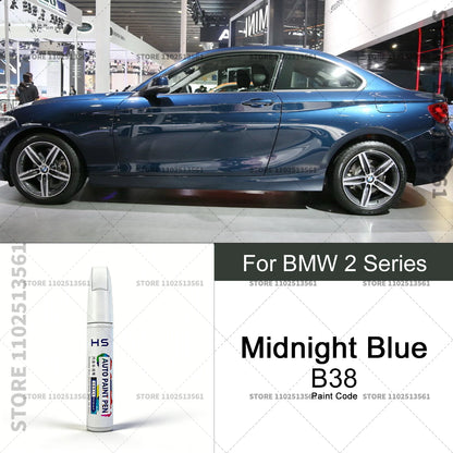 Car Paint Repair Pen Touch Up Scratch Remover DIY Auto Accessories Alpine White 300 Black Blue Gray For 2013-2025 BMW 2 Series