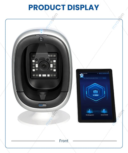 3D Skin Scanner Care Facial Analyzer Monitor Machine Magic Mirror Portable TestingEnglish Detector Face Camera Test Analysis