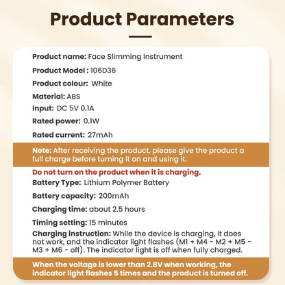 V Shaped Face Beauty Device Firming Facial Lifting Massager Double Chin Removal V-Face Line Lift Belt Facial Beauty Instrument