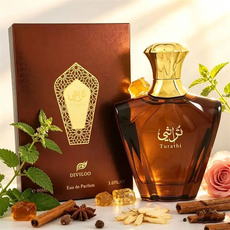 Arabian Luxury Perfume 90ml Jasmine Lemon Amber Eau De Toilette Long-lasting Premium Perfume For Women Unisex Fragrance Spray