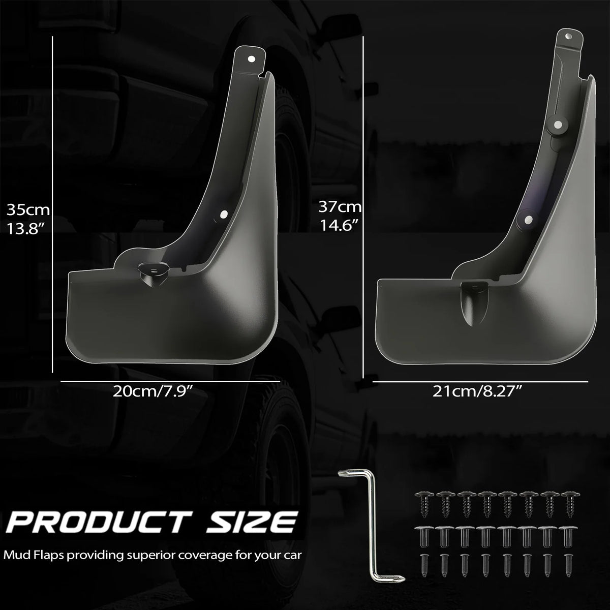 4X For Leapmotor i C10 SUV 2024 2025 2026 SUV Leap motor Car Mud Flaps Splash Guard Mudguards Molded Front Rear Accessories