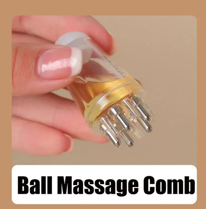 Scalp Applicator Liquid Comb For Hair Growth Serum Essential Oil Fluid Guiding Massager Anti Hair Loss Head Care Therapy Tools