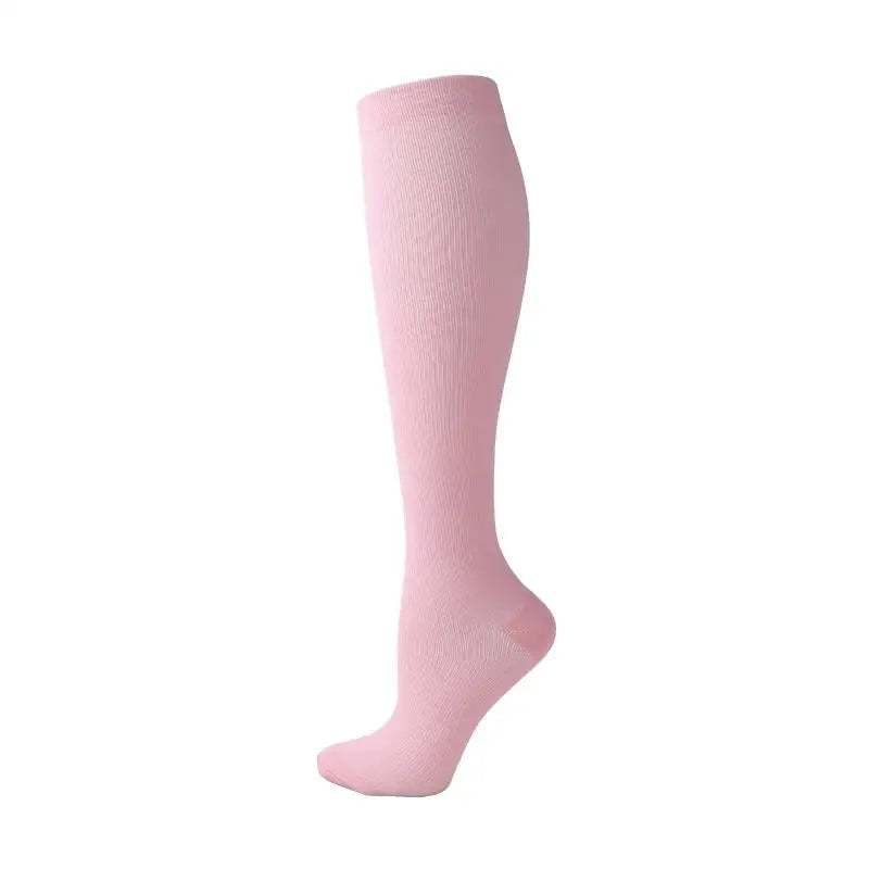 19 Styles Compression Stocking Blood Circulation Promotion Slimming Compression Socks Anti-Fatigue Comfortable Solid Color Socks