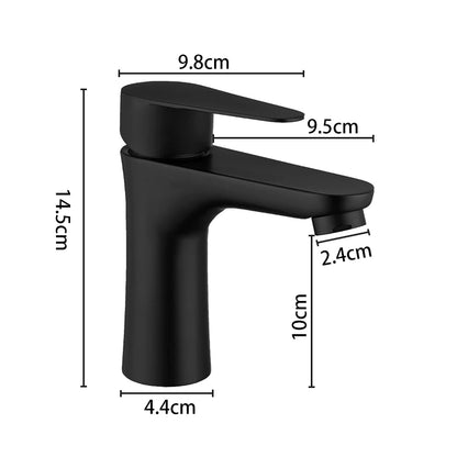 ULA G1/2 Basin Faucet Waterfall Bathroom Sink Faucet Hot Cold Water Mixer Tap Deck Mounted Bathroom Tap Crane Washbasin Tap
