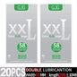 Width-58mm(Length-200mm) Large Size Condoms  Men Latex Condom Safe Contraception Protection Adult Sex Products Intimate Care