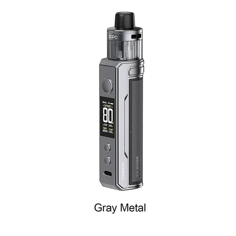 Original VOOPOO Drag X2 Kit 80W DTL Vape fit 18650 Battery 5ML PnP X Pod Cartridge PnP X Coil Electronic Cigarette Vaporizer