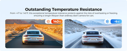 AZDOME Dash Cam GS63H 4K Built-In GPS Wi-Fi Dash Car Camera with Starvis 2.4" Screen WDR Night Vision Car DVR Parking Monito