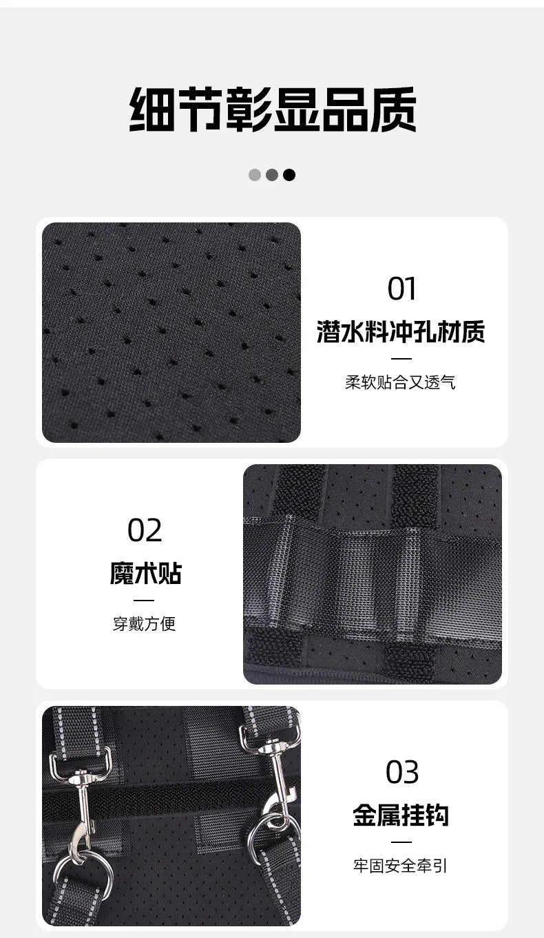 Dog Support Harness Elderly Dogs Adjustable Rehabilitation Mobility Aid Walk Comfortable Orthopedic Back Leg Lift Support Belt