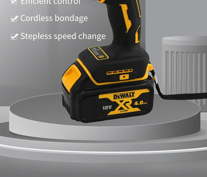 Dewalt DCF921 Cordless Electric Brushless Impact Wrench High Torque LED Light 406N.m Lightweight Professional Power Tool