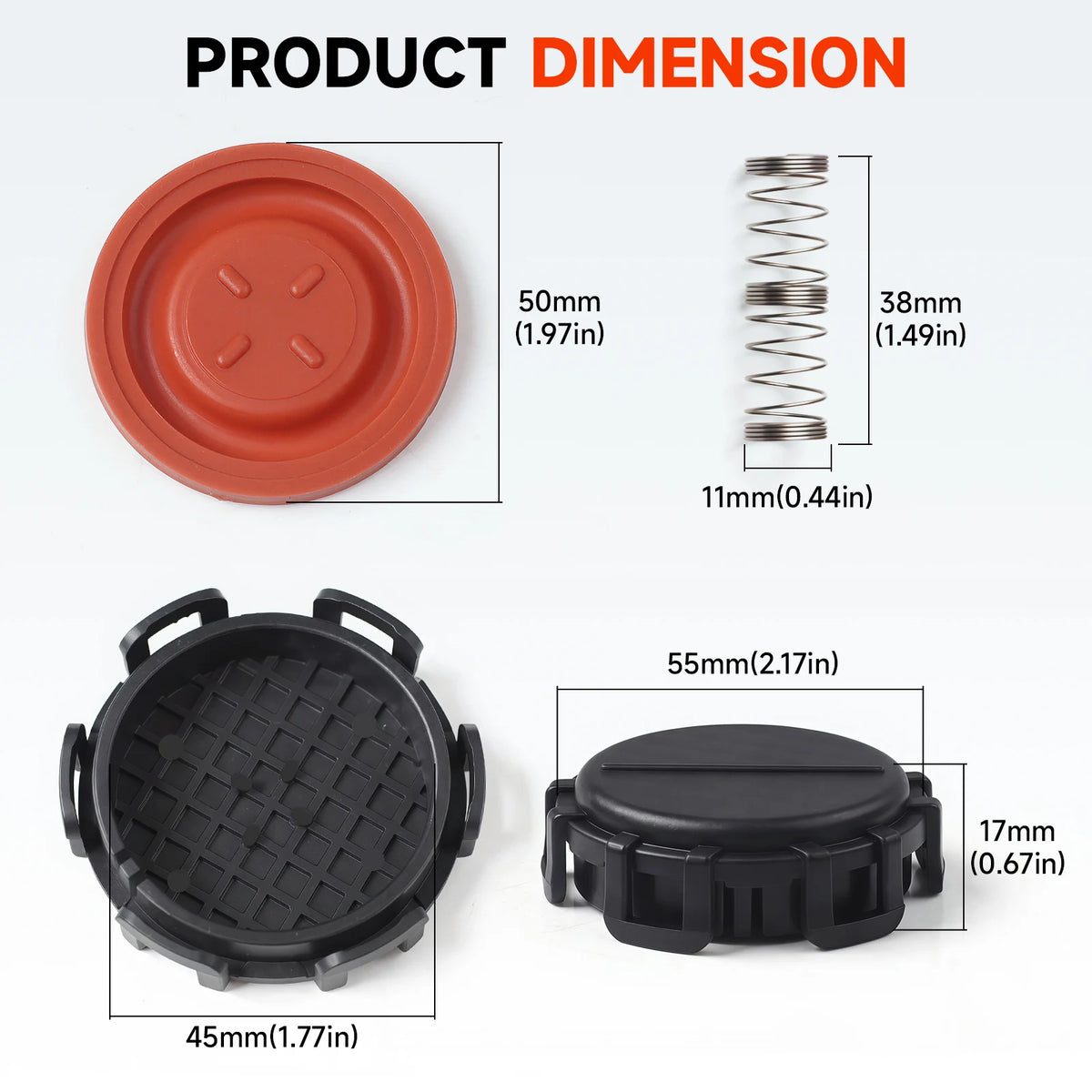 For Ford C-MAX Fiesta VI Focus II Fusion Citroen Berlingo C2 C3 C4 Volvo Car PCV Valve Cover Kit Membrane Repair Accessories New