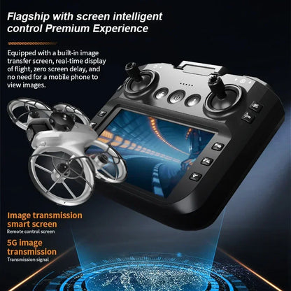 Xiaomi Z4 Drone 8K Aerial HD Dual Camera 5G WIFI GPS Intelligent Obstacle Avoidance Photography Brushless Power Screen RC Drone