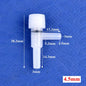 5/10/20pcs Aquarium Air Flow Control Valve Tap Fish Tank Air Water Flow Regulator Hose Connector Control Valve Oxygen Tube