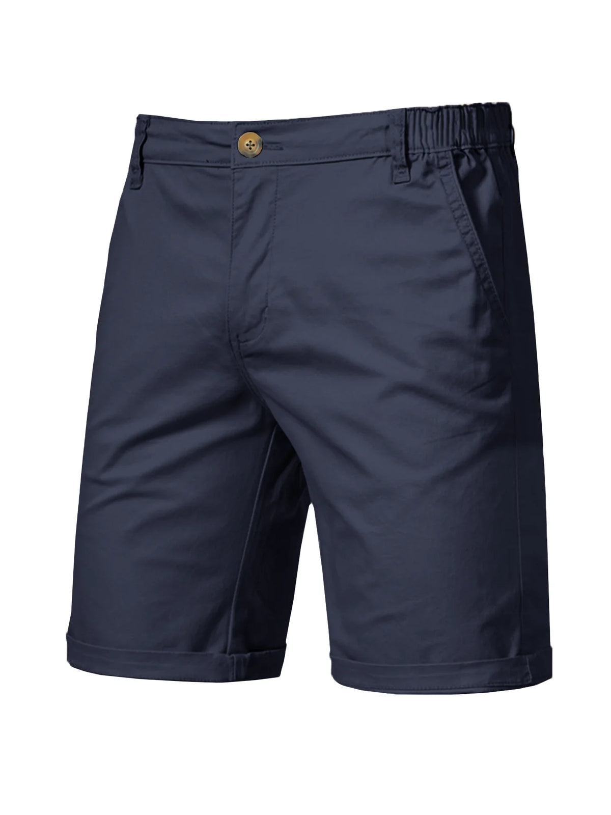 2025 Men's Solid Color Casual Short Pants Beach Breathable Comfortable Straight Short Trousers Hawaiian Holiday Men'S Pants 3XL