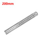 Metal Scale Stainless Steel Straight Ruler Measuring Stationery Drafting Accessories Hand Measuring Tool School Office Supplies