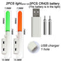 Electronic Fishing Light CR425 3.6V Battery USB Charge Rod Sense Strike Indicator LED Stick Pesca Tackle Night Bright Flash Lamp
