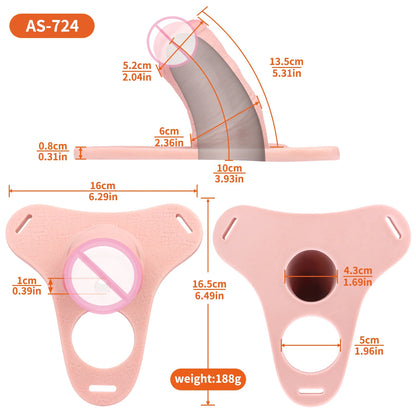 ANOSX Multi-styles Penis Sleeve Realistic Dildo Sheath Silicone Male Chastity Cage With Lockable Secure Chastity Belt BDSM Toy