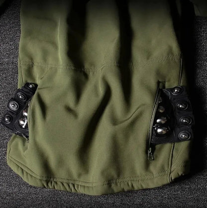 Winter Soft Shell Mens Tactical Set Outdoor Windproof Waterproof Warm Combat Suit Multi Pocket Thickened Camo Hunting Uniform
