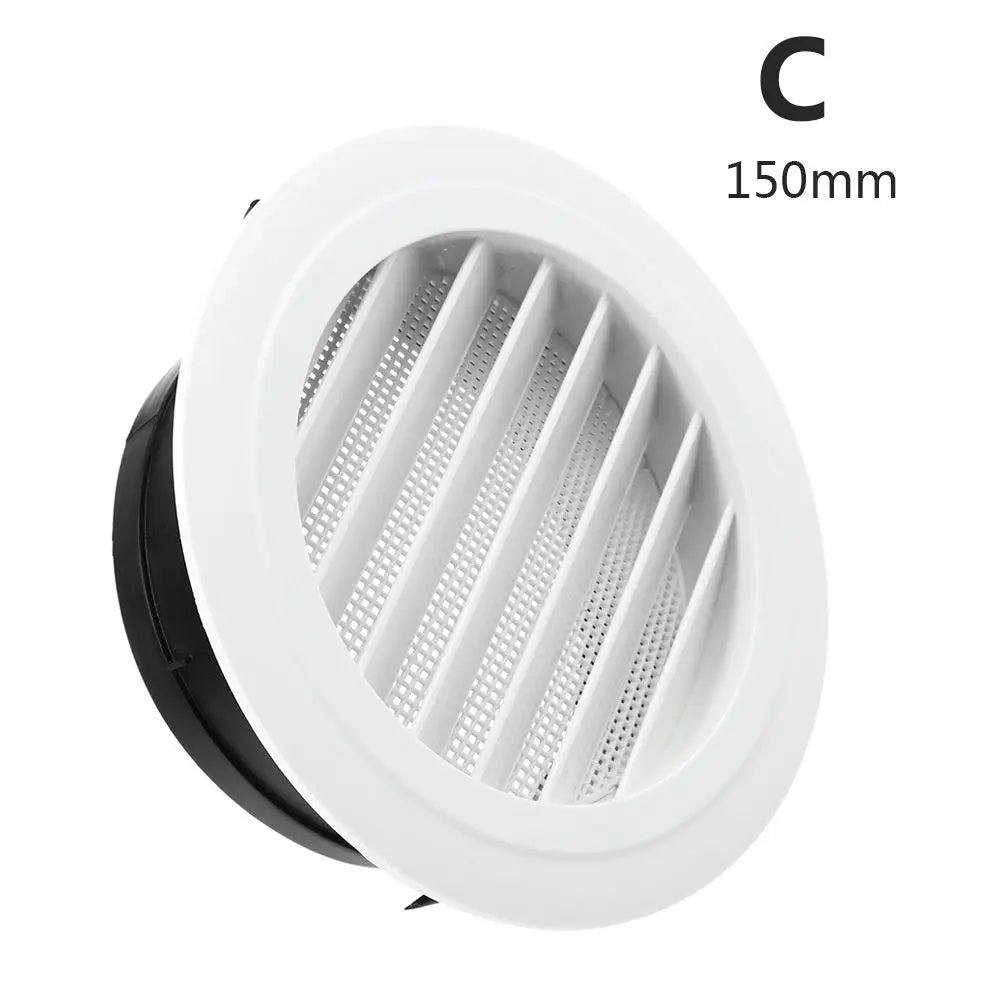 100/150mm Various Shapes Air Vent Extract Valve Grille Air Circulation Vents Cover Round Ducting Ventilation Cover Accessories