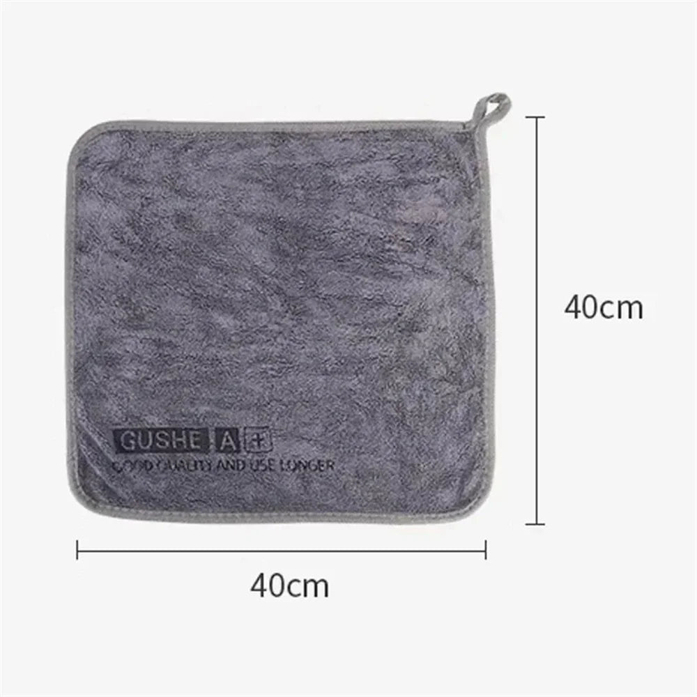 1-10PCS Car Wash Towel Ultra-fine Fiber Car Cleaning Cloth Soft Clean and Dry Cloth Edge Sealing Strong Water Absorption Rags