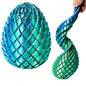 3D Printing Dragon Egg Stress Relief Model, Deformable Twist Egg, Creative Stress-Relief Gadget Desk Ornament