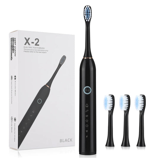 Electric Toothbrush For Teeth Brushes 6 Modes Dental Tooth Whitening Cleaner IP67 Waterproof Type-C Rechargeable Oral Care