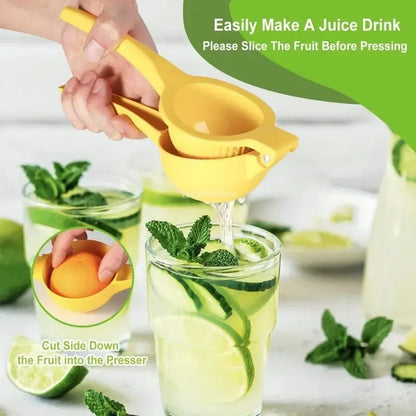 Manual Lemons Press Lemon Squeezer Kitchen Tool for Citrus Lemon Can Be Washed with Dishwasher Manual Juicer Lemon Lime Juicer